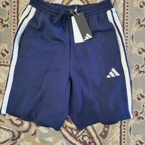 Adidas Navy Blue Athletic Shorts